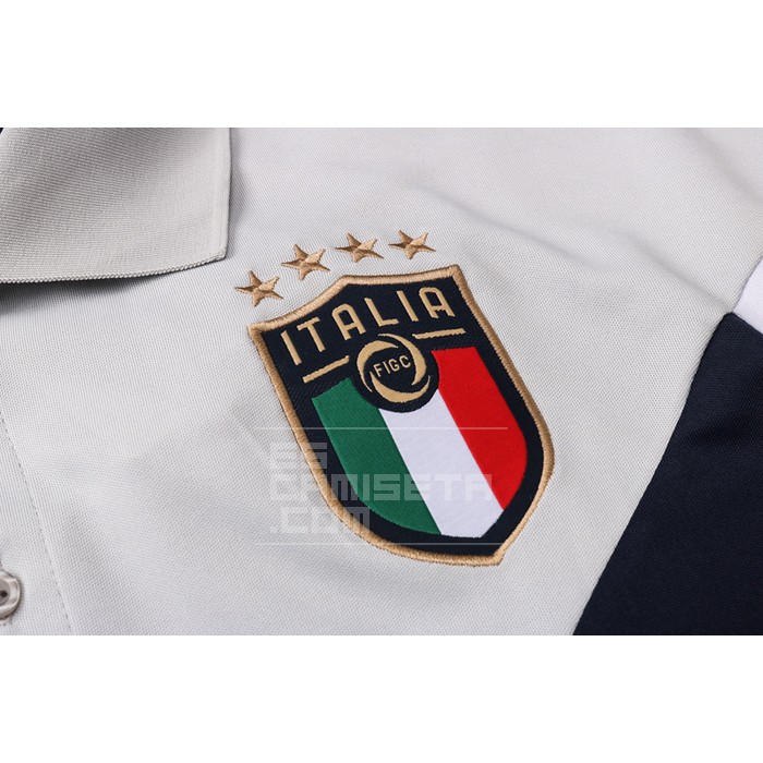 Camiseta Polo del Italia 2020 Gris - Haga un click en la imagen para cerrar